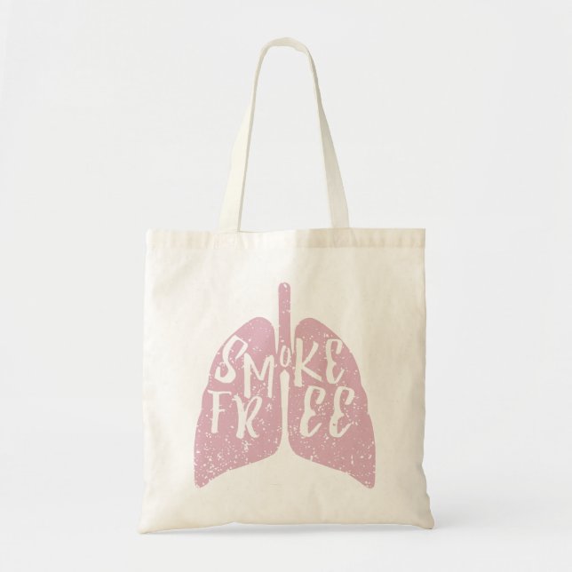 Bolso De Tela Lunas sanas sin humo (Frente)