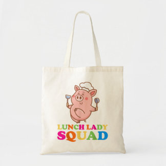 Bolso De Tela Lunch Lady Cafeteria Crew Squad School Lunch Ladie