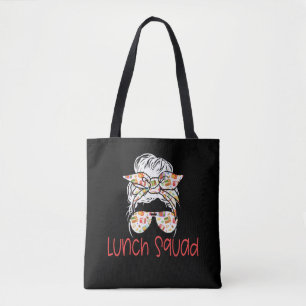 Bolso De Tela Lunch Lady Cafeteria Trabajadora de vuelta a la es