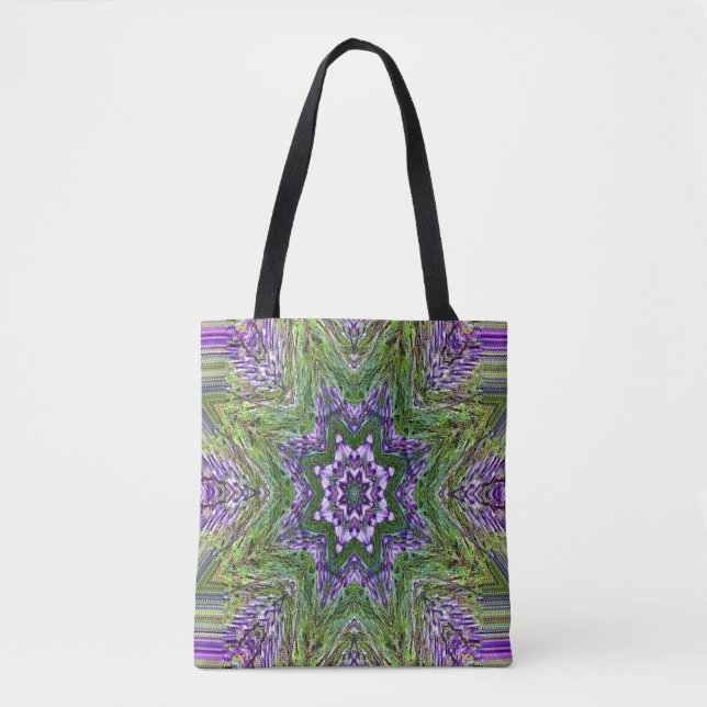 Bolso De Tela Lupine Delight. (Anverso)