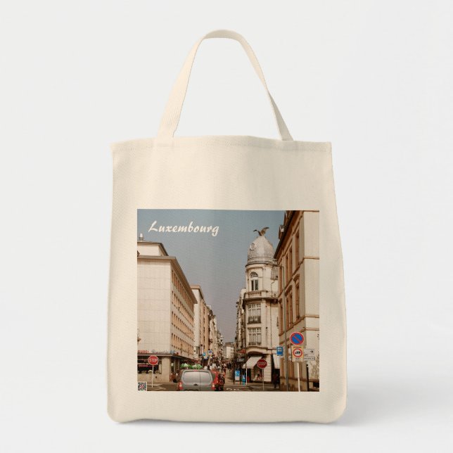 Bolso De Tela Luxemburgo (Frente)