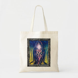 Bolso De Tela Luz celeste