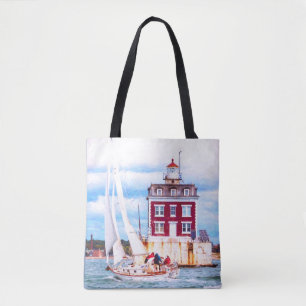 Bolso De Tela Luz de borde de paso