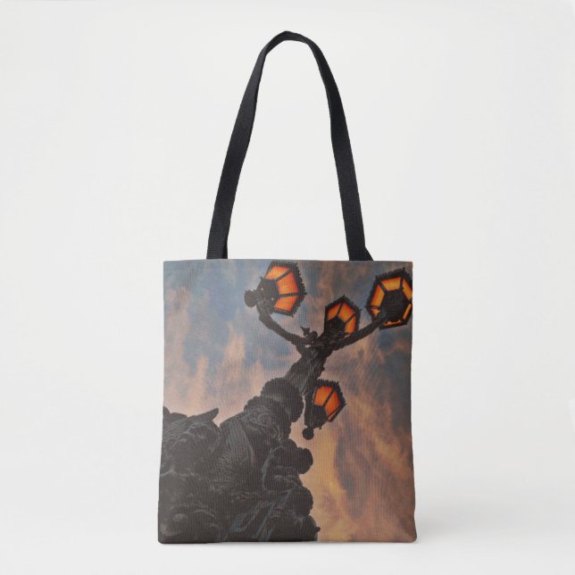 Bolso De Tela luz de calle (Anverso)
