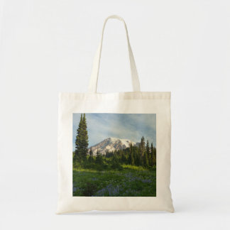 Bolso De Tela Luz de la Mañana en el Monte Rainier