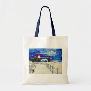 Bolso De Tela Luz de Nauset que confiere con la luna