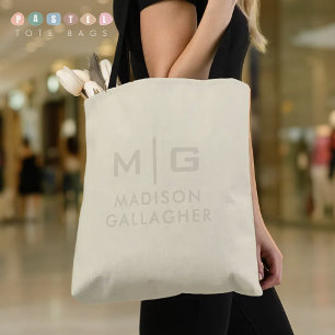 Bolso De Tela Luz pastel suave sólida beige crema amarilla Color