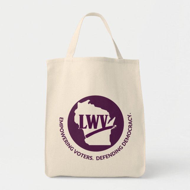 Bolso De Tela LWV Wisconsin Tote Bag (Frente)
