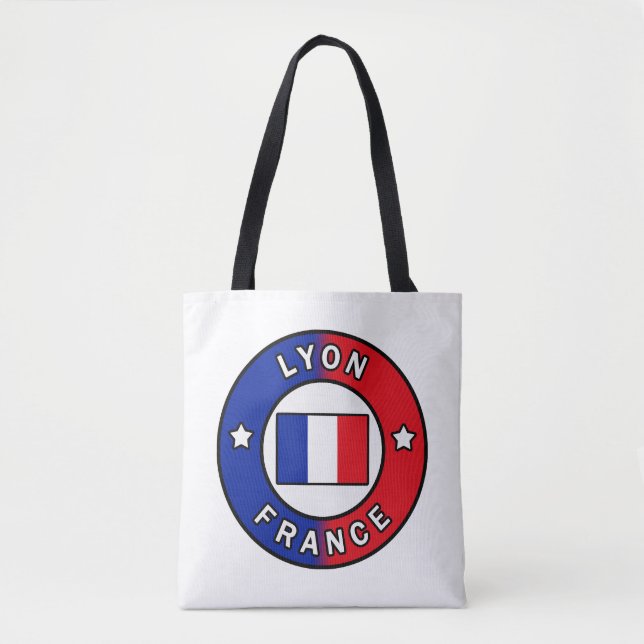 Bolso De Tela Lyon France (Anverso)