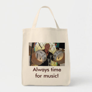Bolso De Tela ¡m-tambores, siempre hora para la música!