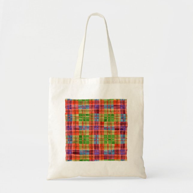 Bolso De Tela MAC RAE TARTAN Budget Tote Bag (Frente)