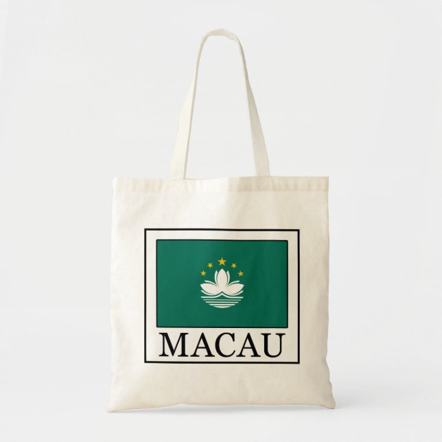 Bolso De Tela Macao (Frente)