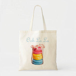 Bolso De Tela Macaron Lovers French Cookie Macaroons Baker Baker
