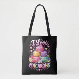 Bolso De Tela Macarons de Amor Dulce