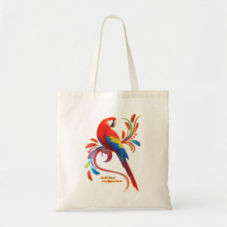 Bolso De Tela Macaw-Scarlet