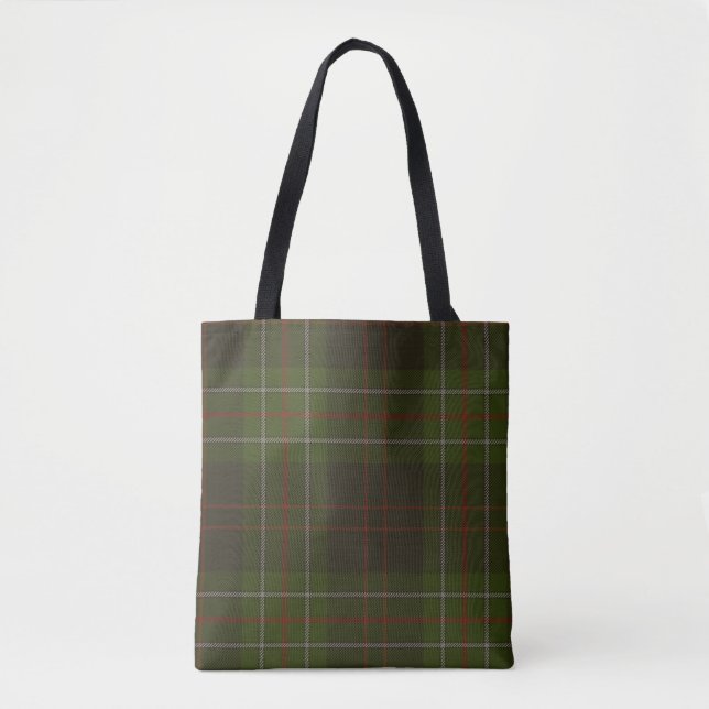 Bolso De Tela MacDiarmid Clan Tartán (Anverso)