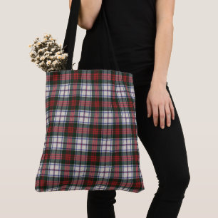 Bolso De Tela MacDuff Vestido escocés moderno Tartan Tote Bag