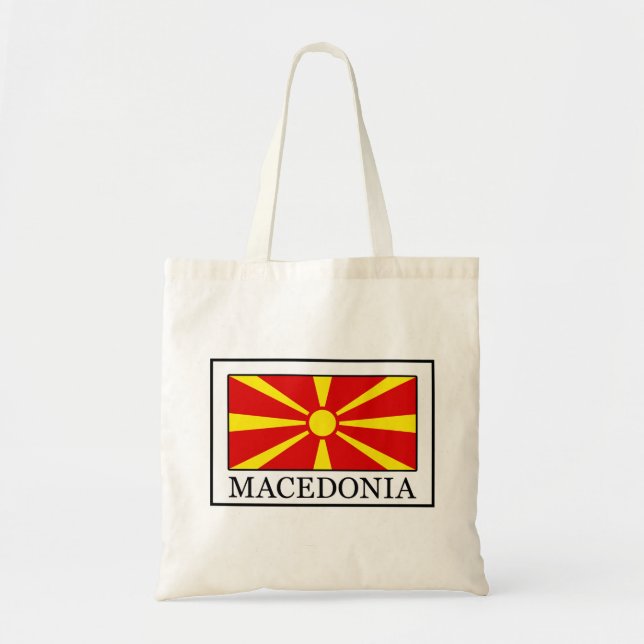 Bolso De Tela Macedonia (Frente)