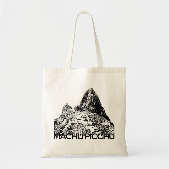 Bolso De Tela Machu Picchu (Frente)