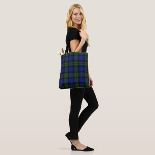 Bolso De Tela MacKay Green Clan Escocesa Tartán Plaid