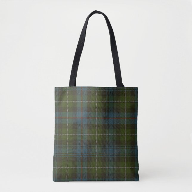 Bolso De Tela MacKenzie Clan Tartan (Anverso)
