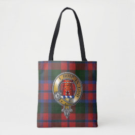 Bolso De Tela MacNaughton Tartan & Badge