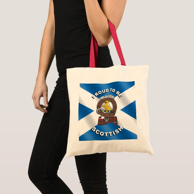Bolso De Tela Macpherson Clan Badge Tote escocés (Anverso (producto))