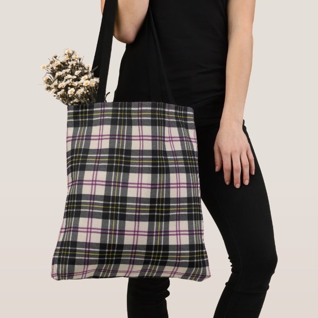 Bolso De Tela MacPherson Vestido Escocia moderna Tartan Tote Bag (Detalle)