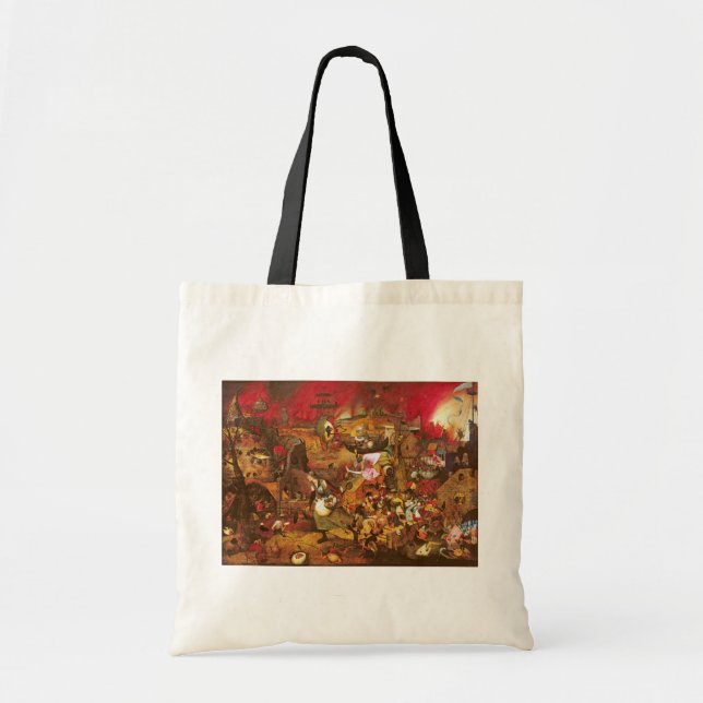Bolso De Tela Mad Meg (Grasa Desolada), Pieter Bruegel (Frente)