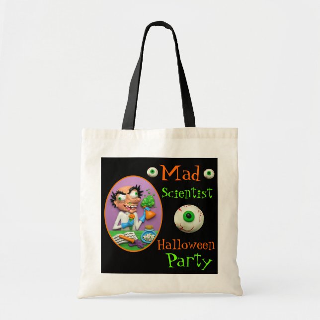 Bolso De Tela Mad Scientist (Frente)