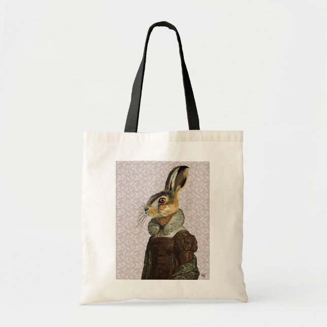 Bolso De Tela Madam Hare (Frente)