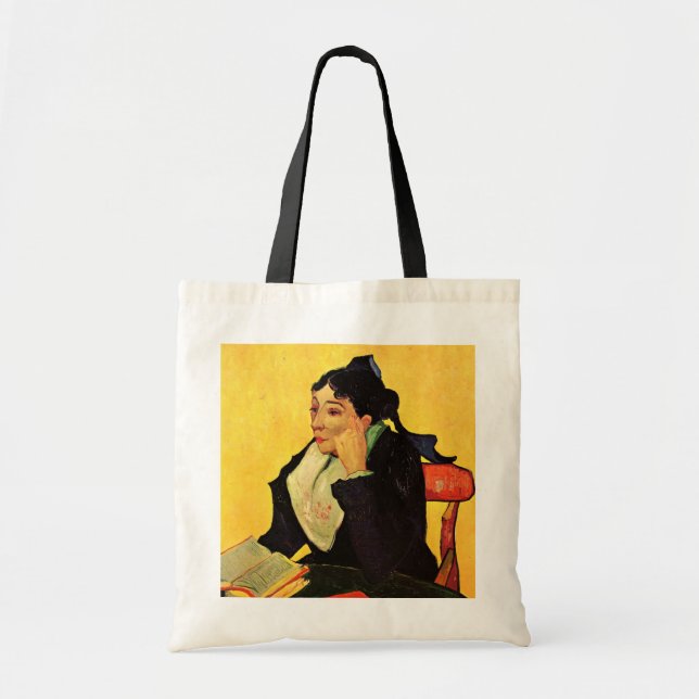 Bolso De Tela Madame Ginoux con libros de Vincent van Gogh (Frente)