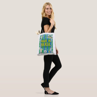 Bolso De Tela Made In Brasil Cultural Icons Colorful Design