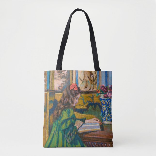 Bolso De Tela Madeleine Reading | Armand Guillaumin (Anverso)