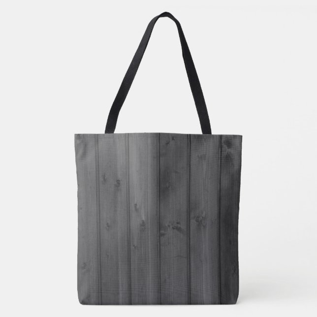 Bolso De Tela Madera gris oscuro (Anverso)