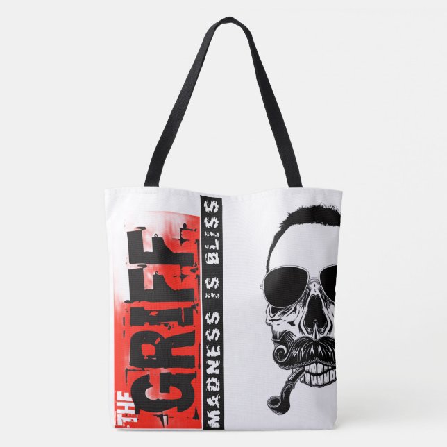 Bolso De Tela Madness Tote Bag (Reverso)