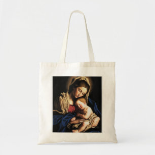 BOLSO DE TELA MADONNA E HIJO