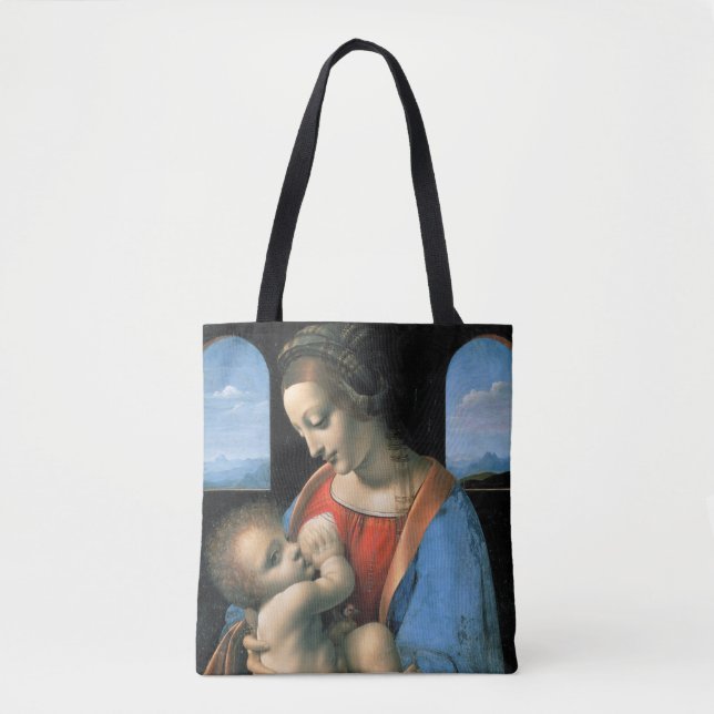 Bolso De Tela Madonna Litta, Leonardo da Vinci, 1490-1491 (Anverso)