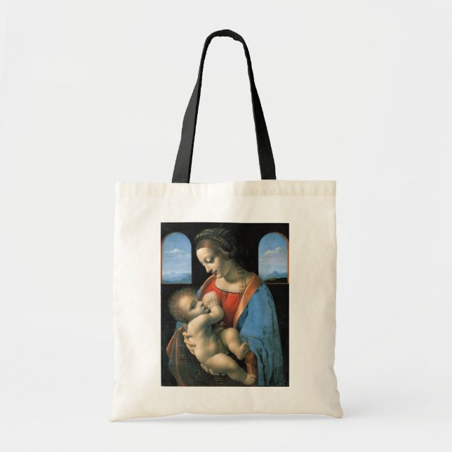 Bolso De Tela Madonna Litta, Leonardo da Vinci, 1490-1491 (Frente)