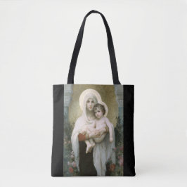 Bolso De Tela Madonna of the Roses – William Adolphe Bouguereau