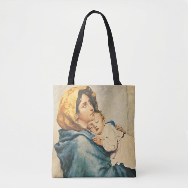 Bolso De Tela Madonna of the streets - Roberto Ferruzzi (Anverso)