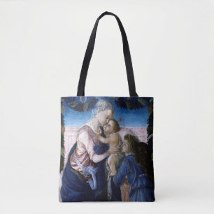 Bolso De Tela Madonna y Niño de Sandro Botticelli