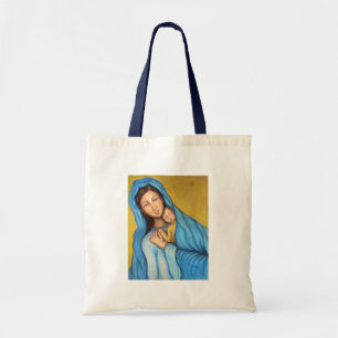 Bolso De Tela Madre bendecida