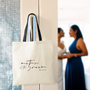 Bolso De Tela Madre Chic Moderna de la Novia