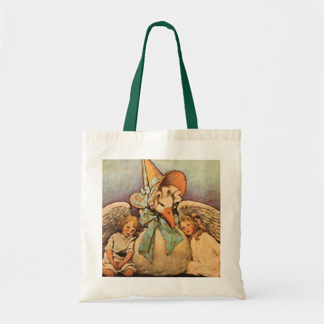 Bolso De Tela Madre cosecha Hijos de oca Jessie Willcox Smith (Frente)