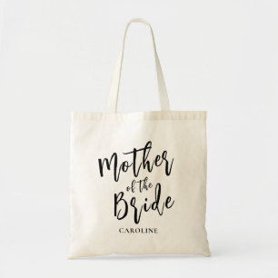 Bolso De Tela madre de la novia Elegant Calligraphy