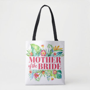 Bolso De Tela Madre de la novia en la boda de destino tropical