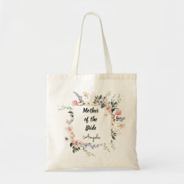 Bolso De Tela Madre de la novia texto editable