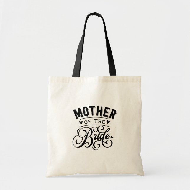 Bolso De Tela Madre de la novia Tote Bag (Frente)