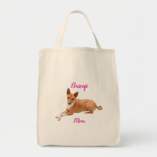 Bolso De Tela Madre de perro Basenji 
